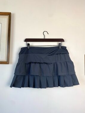 Layer 8 Grey Frill Quick Dry Skort